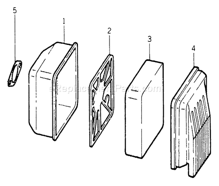 Page A Diagram and Parts List for 8847-0  Briggs and Stratton Generator